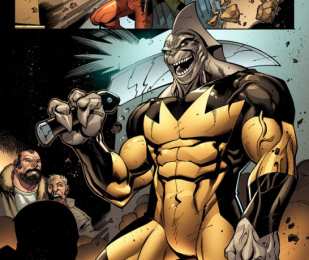 Открытки с Тигровой Акулой Открытки с Тигровой Акулой страшным злодеем из комиксов Марвел.