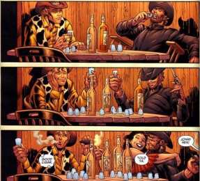 Открытки с Джоной Хексом Открытки со злодеем Джоной Хексом из комиксов ДС скачать бесплатно.