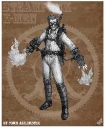 Открытки с Пиро Открытки с Пиро по комиксам Марвел. Открытки с Пиро скачать.