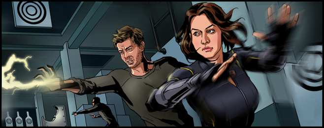 Открытки с Землетрясением  Открытки с Землетрясением Дейзи Джонсон из комиксов Марвел. 