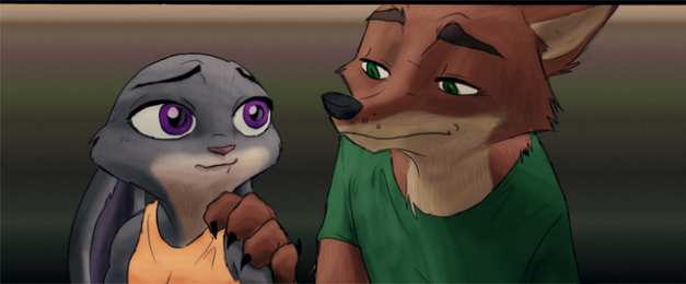 Открытки Зверополис  Открытки Зверополис скачать бесплатно. Открытки Зверополис онлайн.