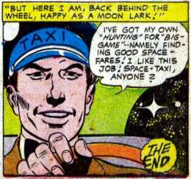  Открытки с Космическим Таксистом.