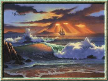  Открытки с океаном.