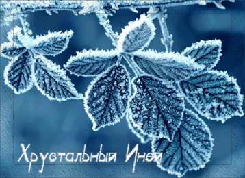  Открытки с инеем.