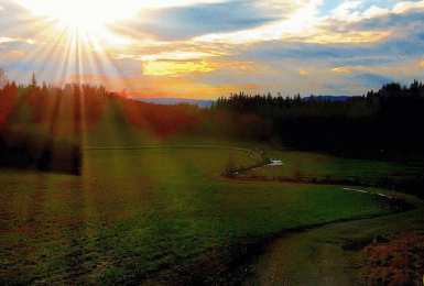  Открытки с рассветом.