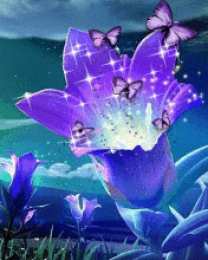  Открытки с колокольчиками.