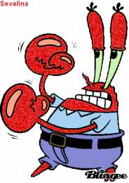  Открытки с Мистером Крабсом.