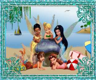  Открытки с Феями Дисней.