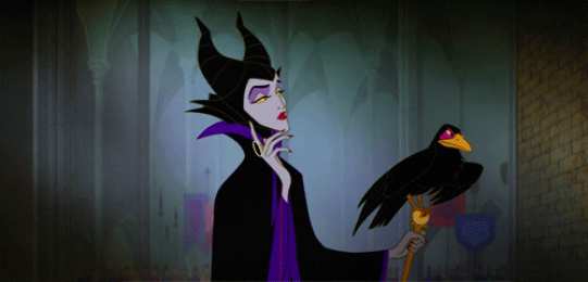  Открытки с Малефисентой.