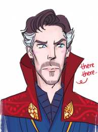  Открытки с Доктором Стренджем.