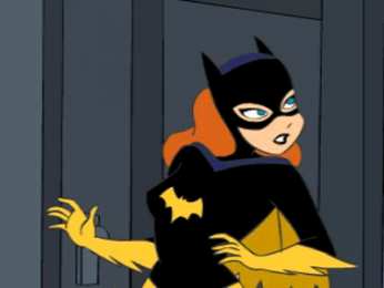  Открытки с Бэтгёрл.